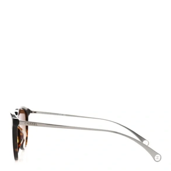 Chanel Acetate Metal Butterfly Sunglasses 5459-A Tortoise - Picture 3 of 8